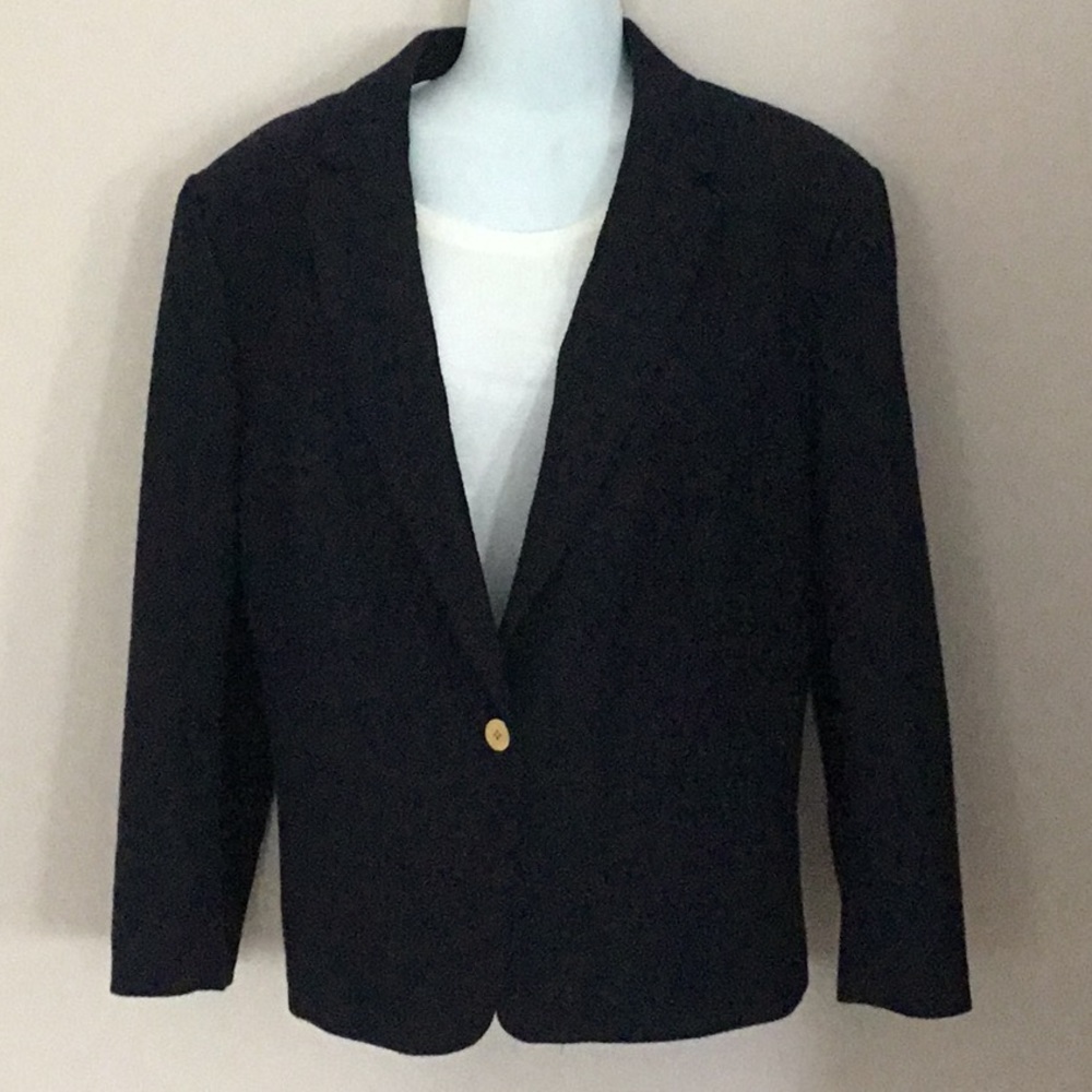 Ann Taylor Navy Blue Blazer
